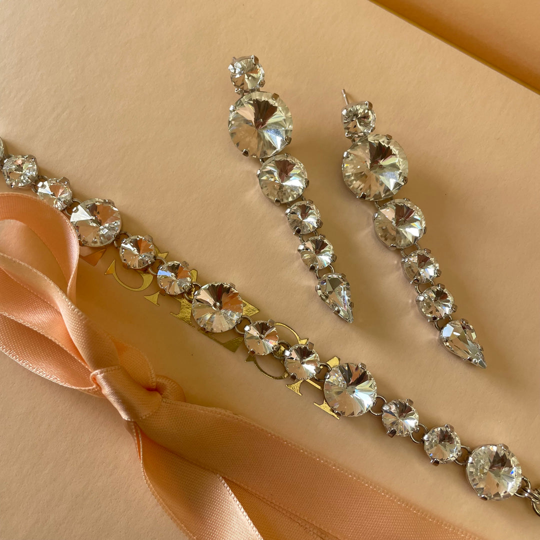 Swarovski crystal set