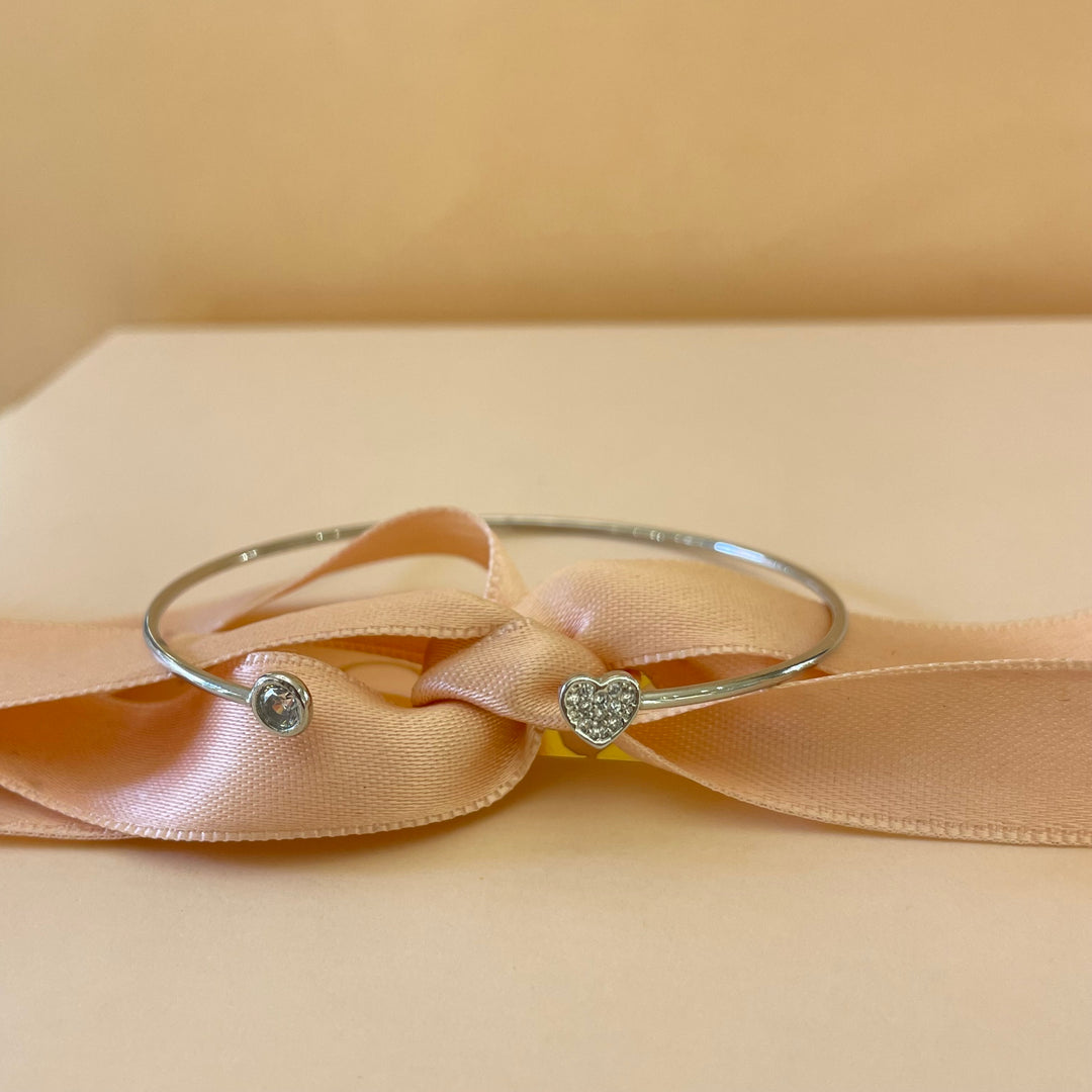 Heart bangle