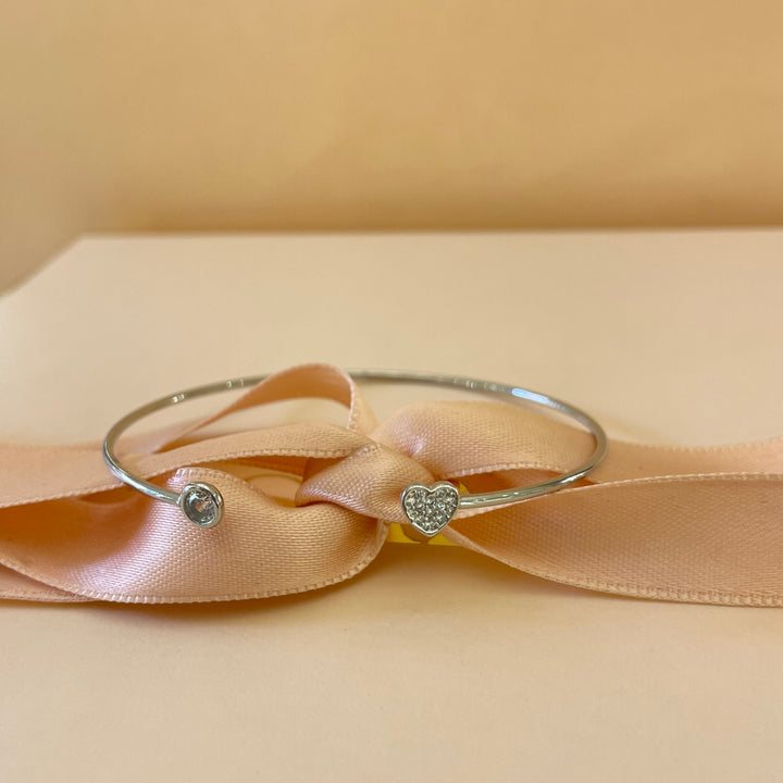 Heart bangle