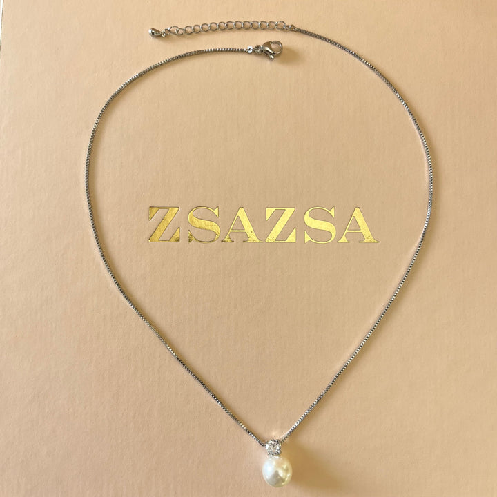 Zircone & pearls set