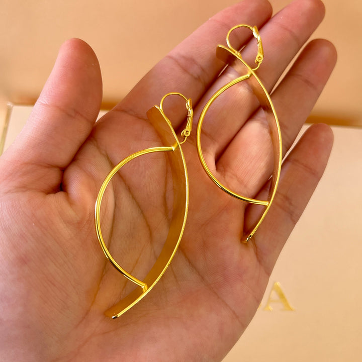 Gold handmade hooks