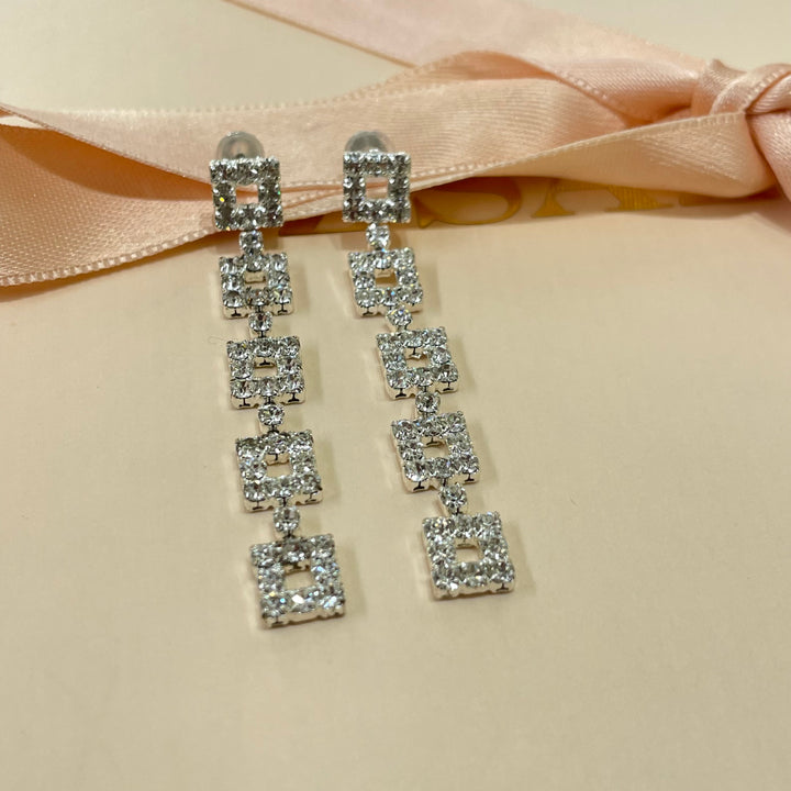 Square earrings