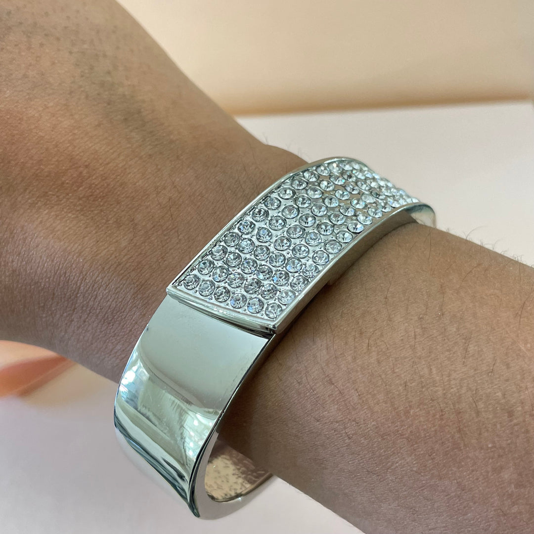 Rhinestone bangle