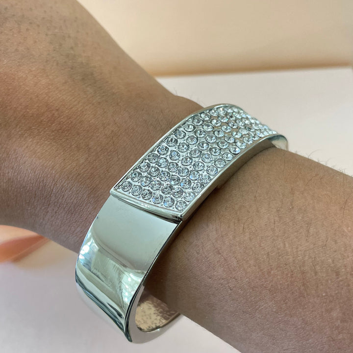 Rhinestone bangle