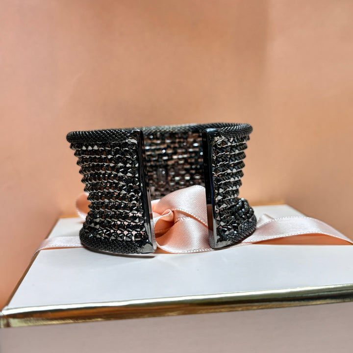 Statement grey bangle