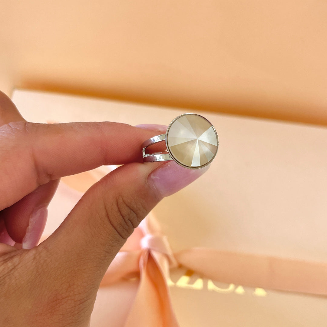 Nude Swarovski crystals set