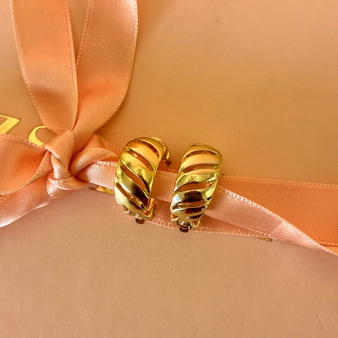 Plain clip on half hoops