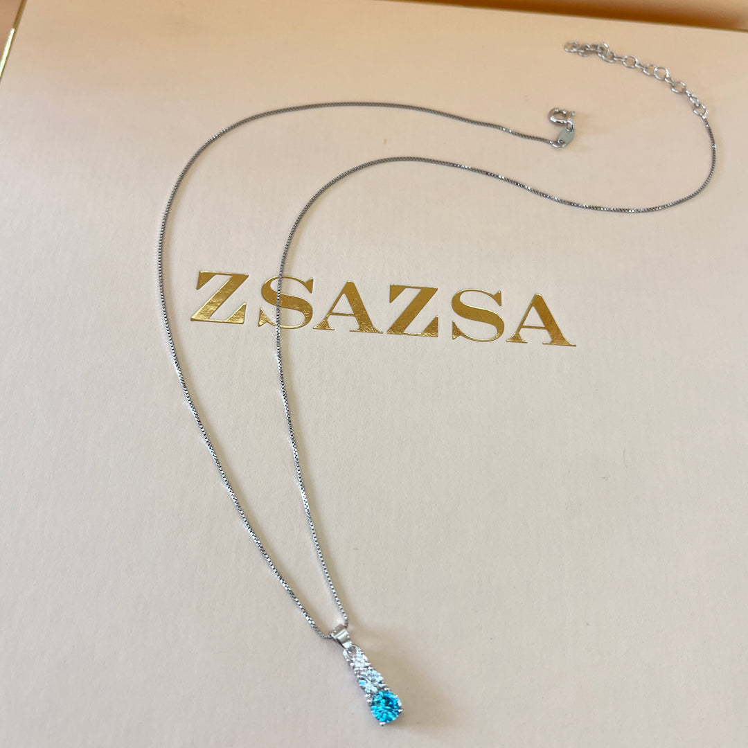 Gradient turquoise set