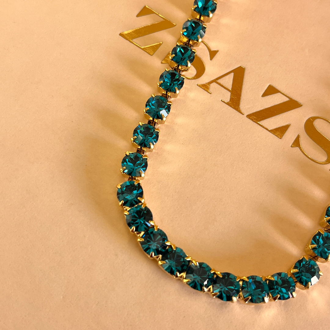 Verdemar preciosa crystals necklace