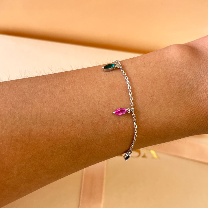 Multicolour zircone set