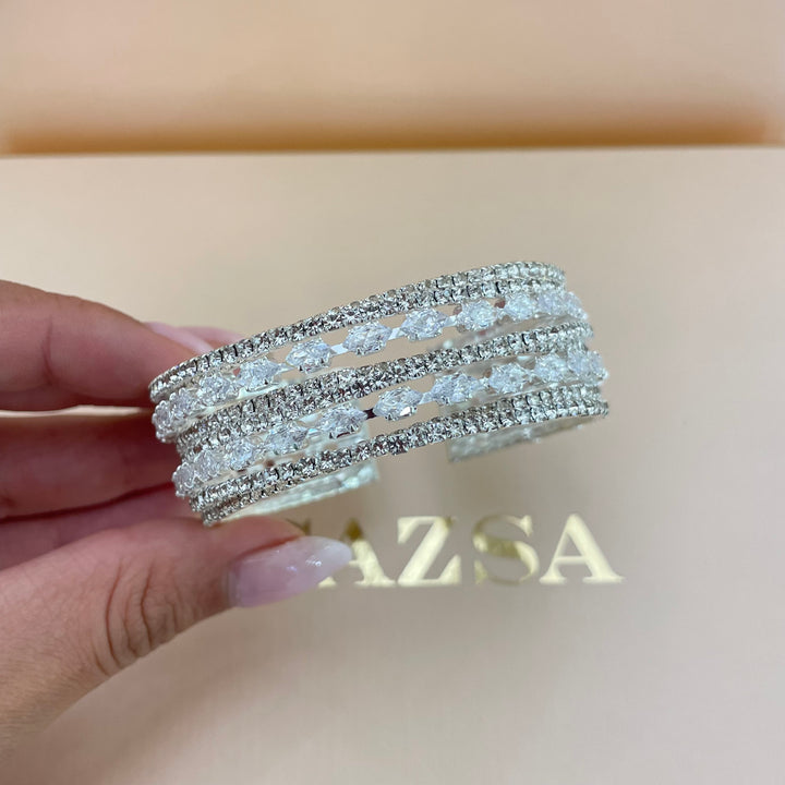 Marquise bangle