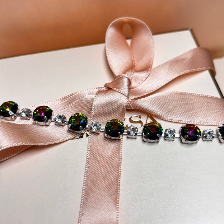 Dainty watermelon bracelet