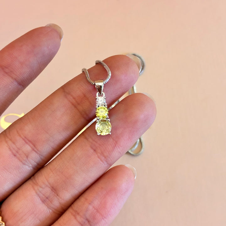 Light green silver trilogy set