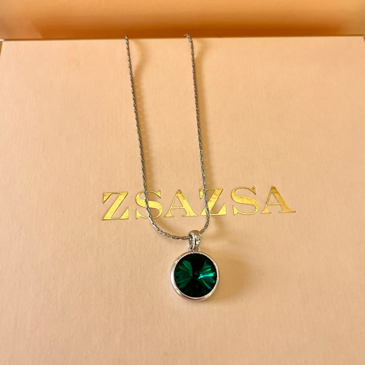 Dark green Swarovski Crystals set