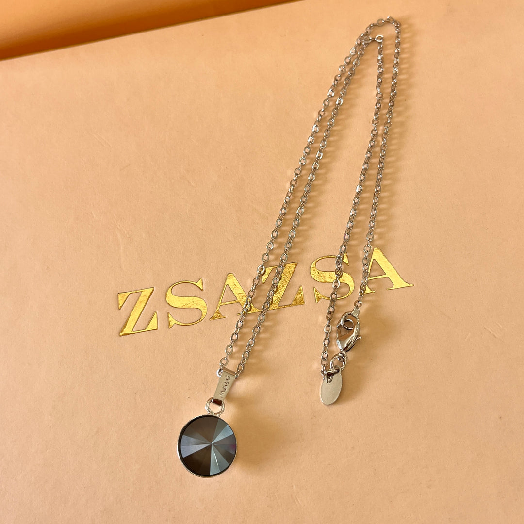 Grey Swarovski crystals set