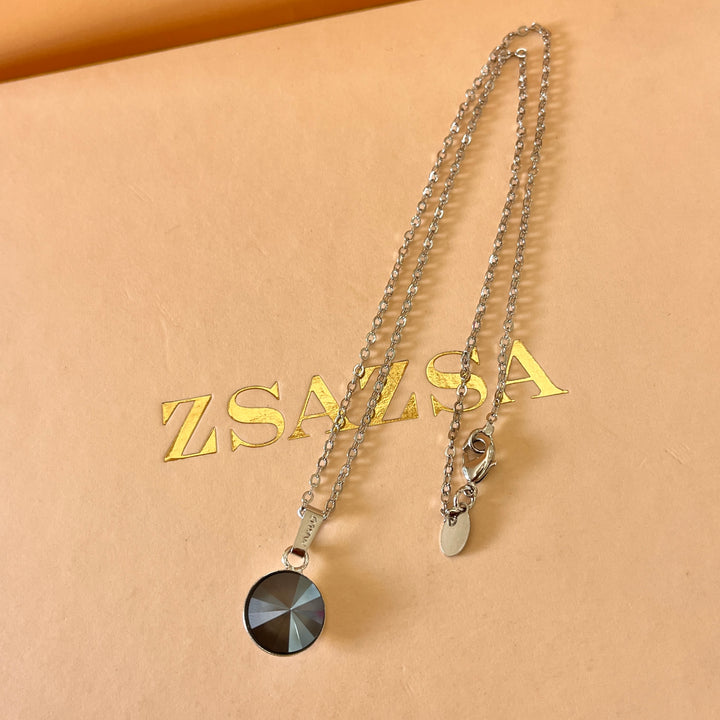 Grey Swarovski crystals set