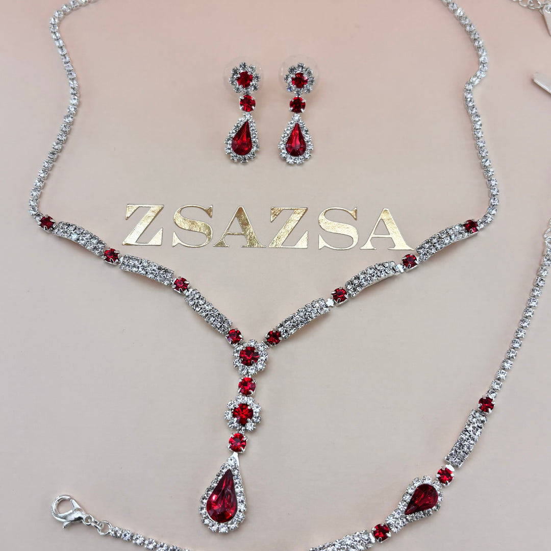 Elegant red set