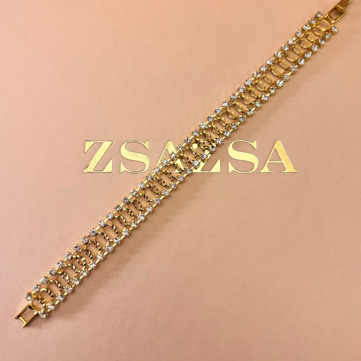 Rhinestone bracelet
