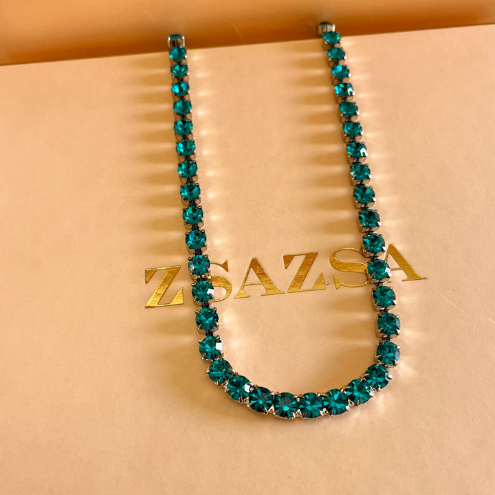 Verdemar preciosa crystals necklace