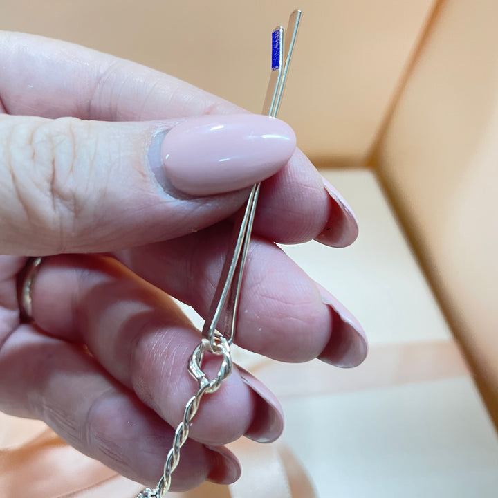 Rose gold leaves rhinestone headpiece