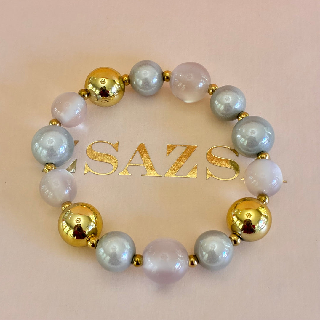 Bronze resin stainless steel set