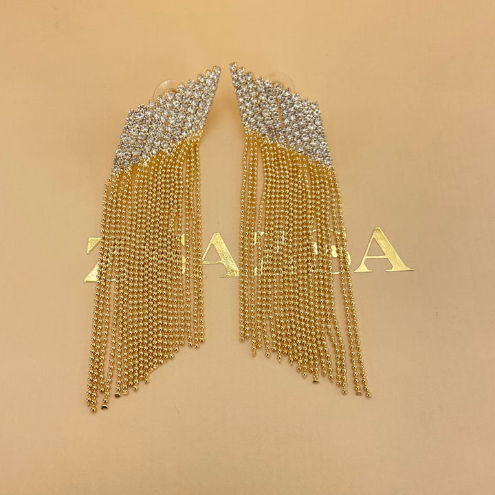 Elegant fringe earrings