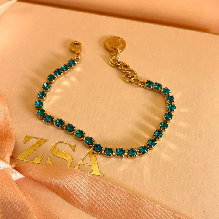 Verdemar preciosa crystals bracelet