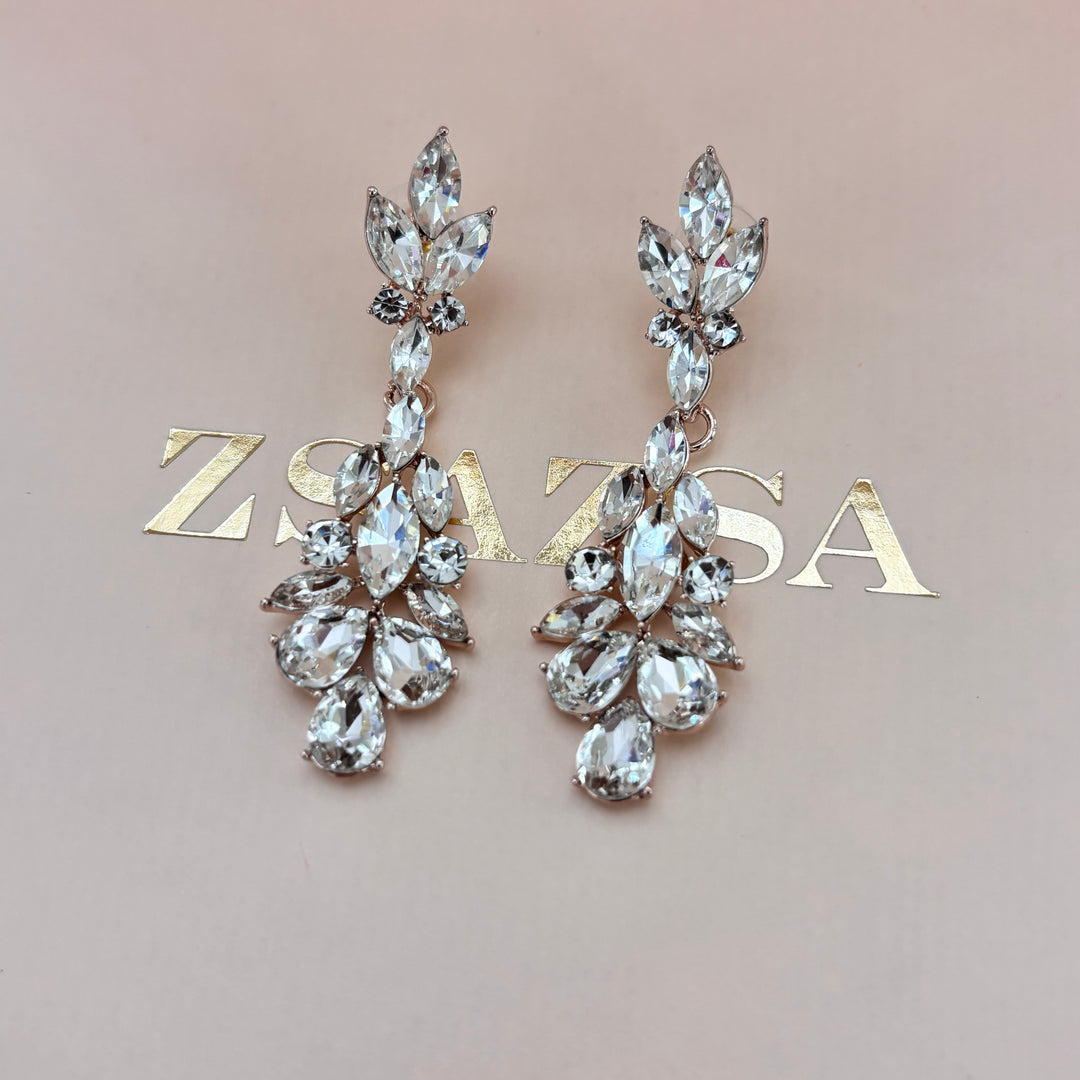 Marquise earrings