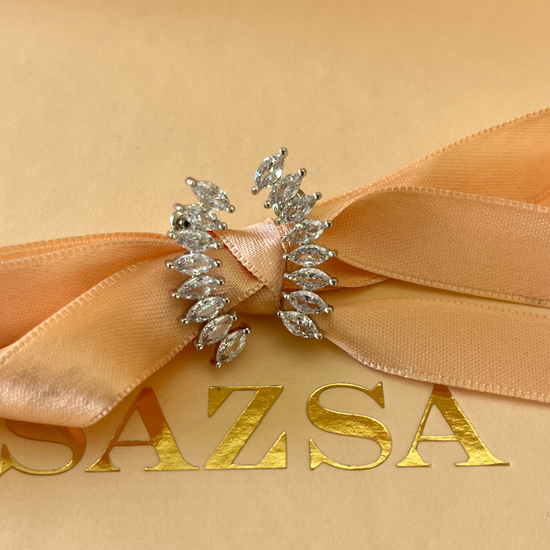 Marquise zircone set