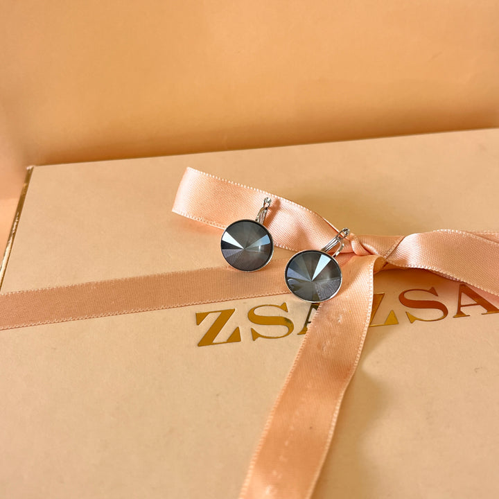 Grey Swarovski crystals set