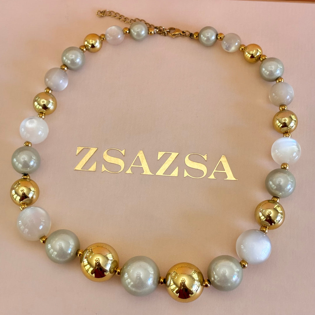 Bronze resin stainless steel set