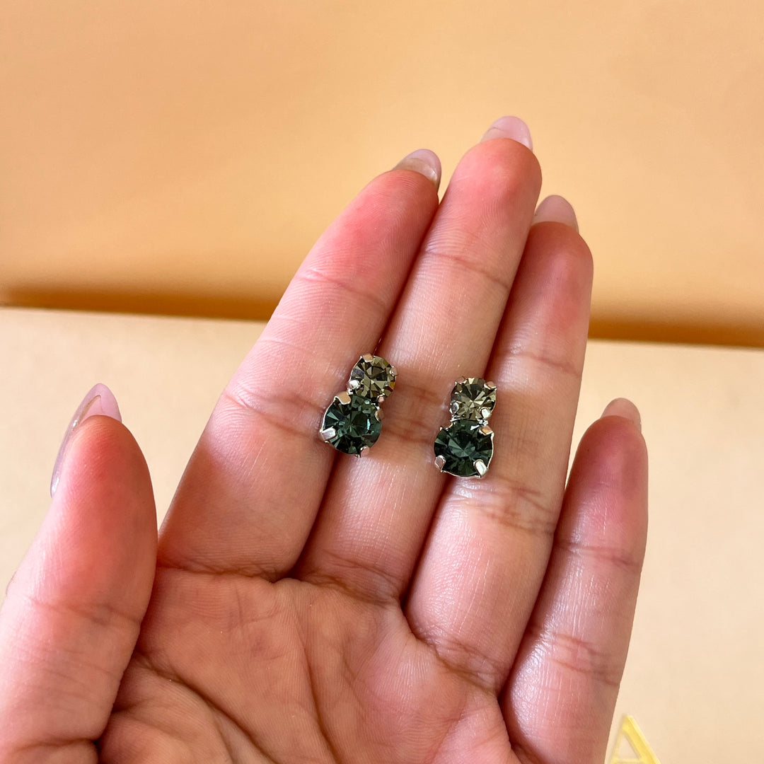 Grey Preciosa crystals set