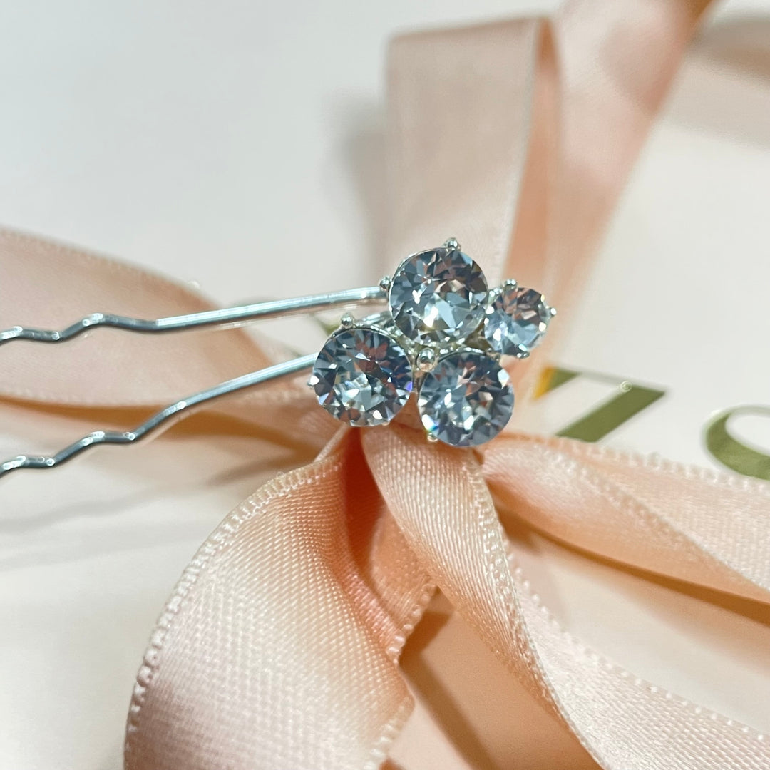 4 stone Swarovski pin