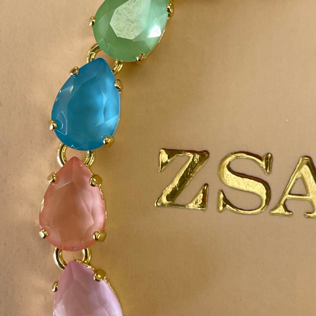 Multicolour Swarovski crystals Set