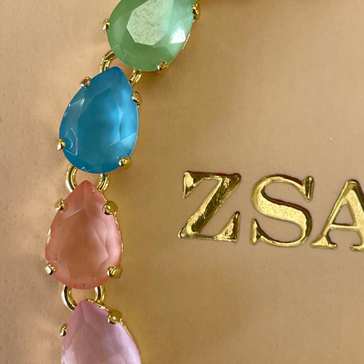 Multicolour Swarovski crystals Set