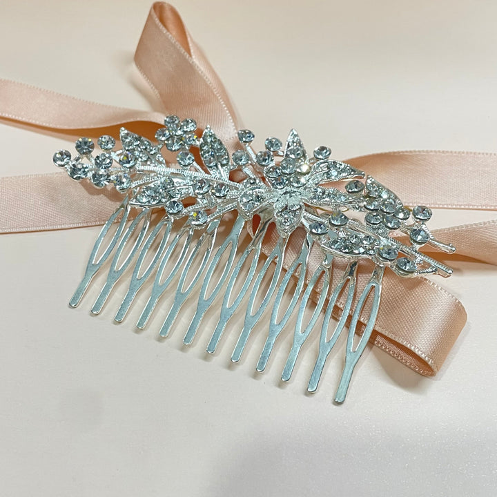 Romantic comb silver