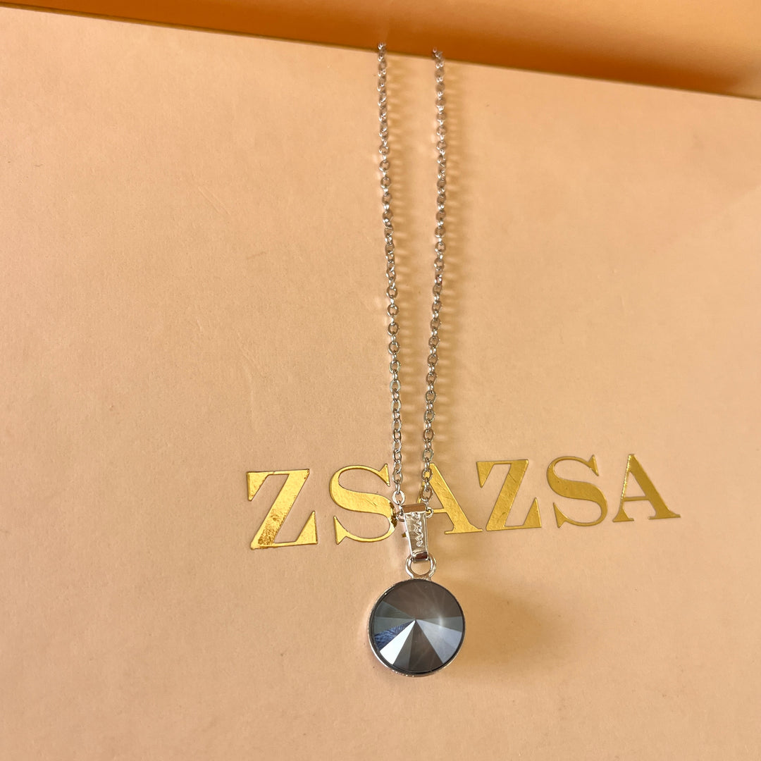 Grey Swarovski crystals set