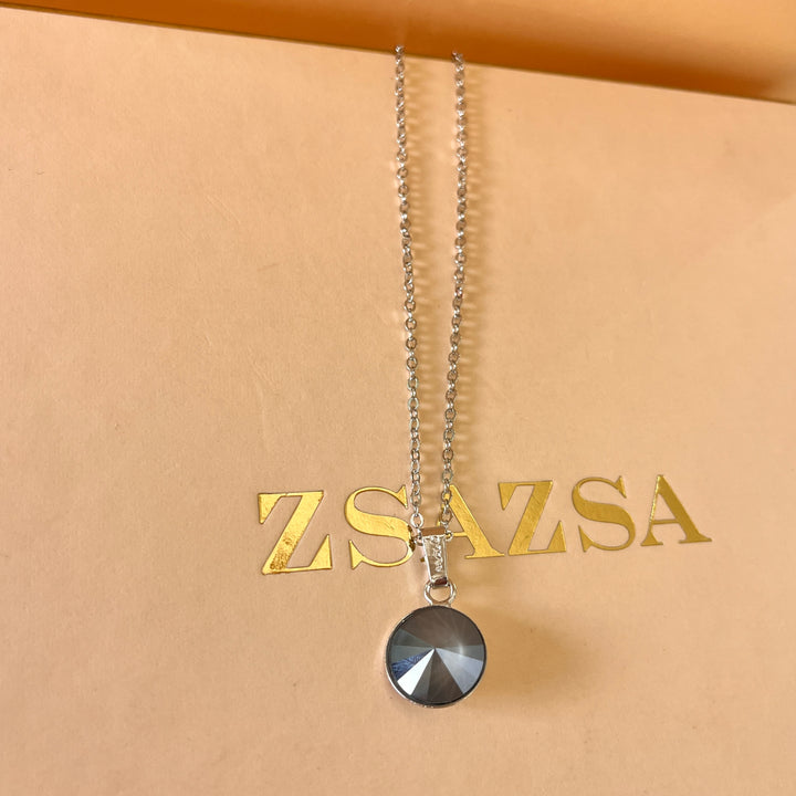 Grey Swarovski crystals set