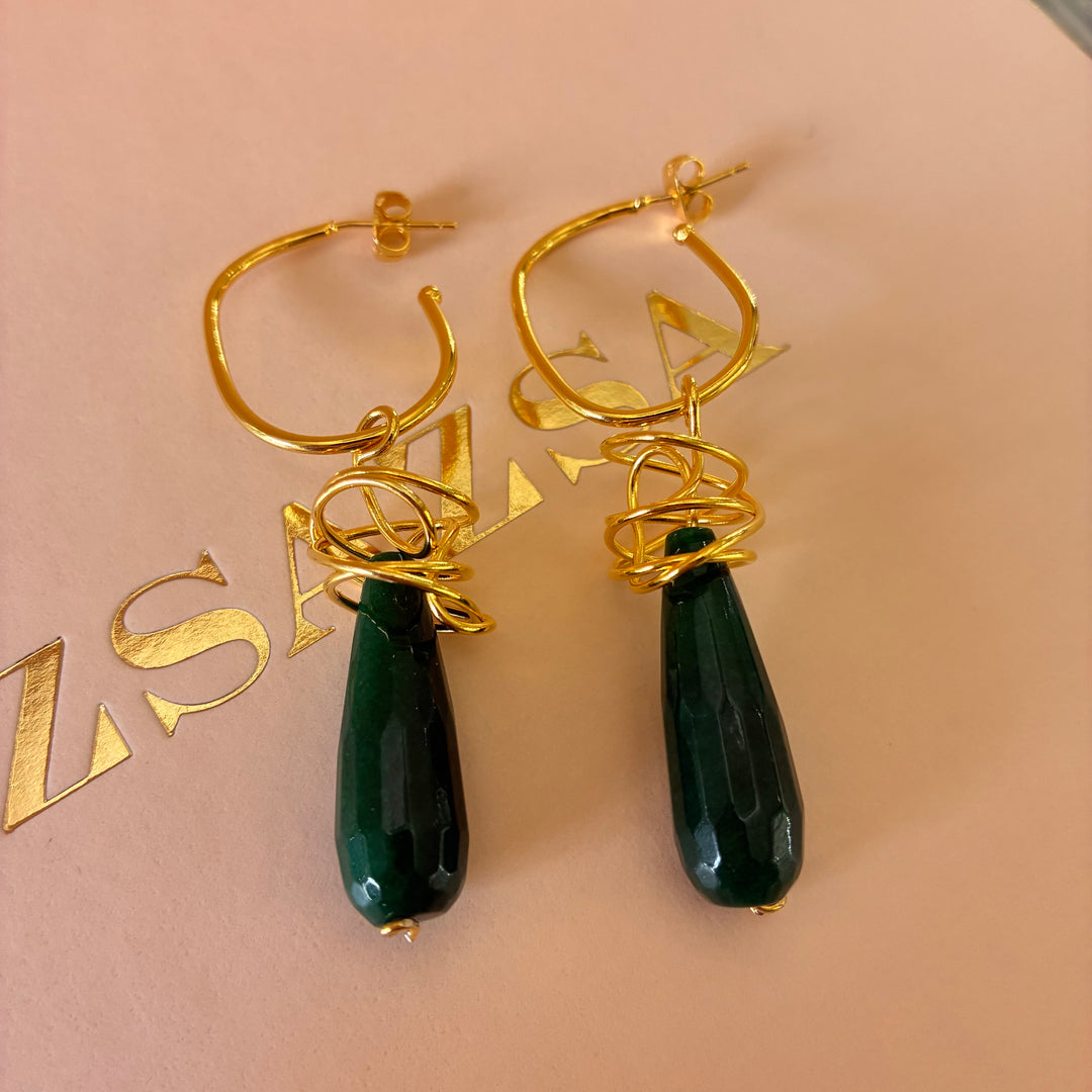 Handmade green set