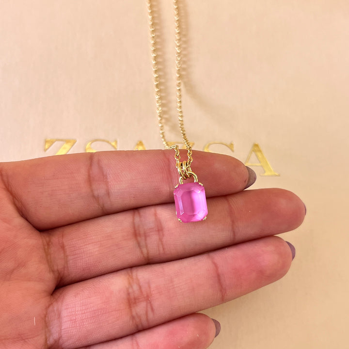 Pink Swarovski crystals set