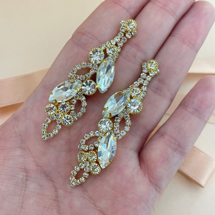 Marquise earrings
