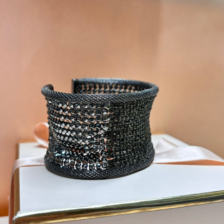 Statement grey bangle