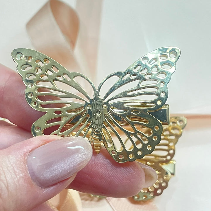 Butterfly hair clip