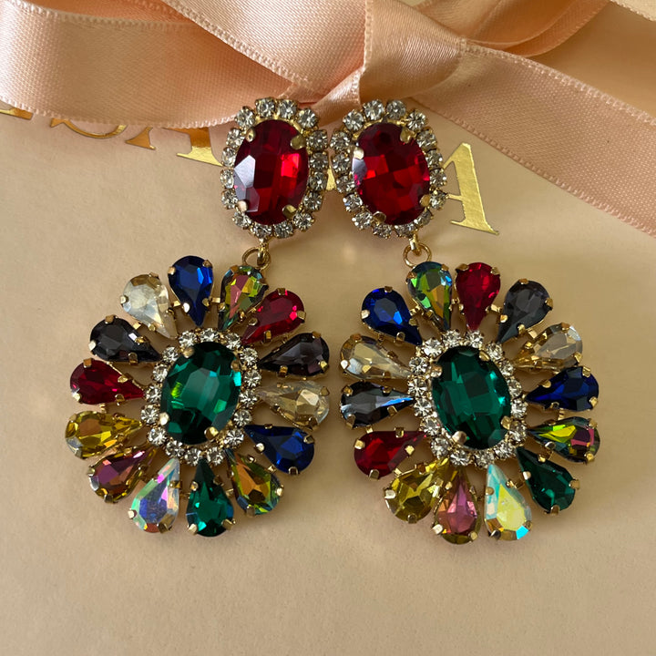 Multicolour earrings