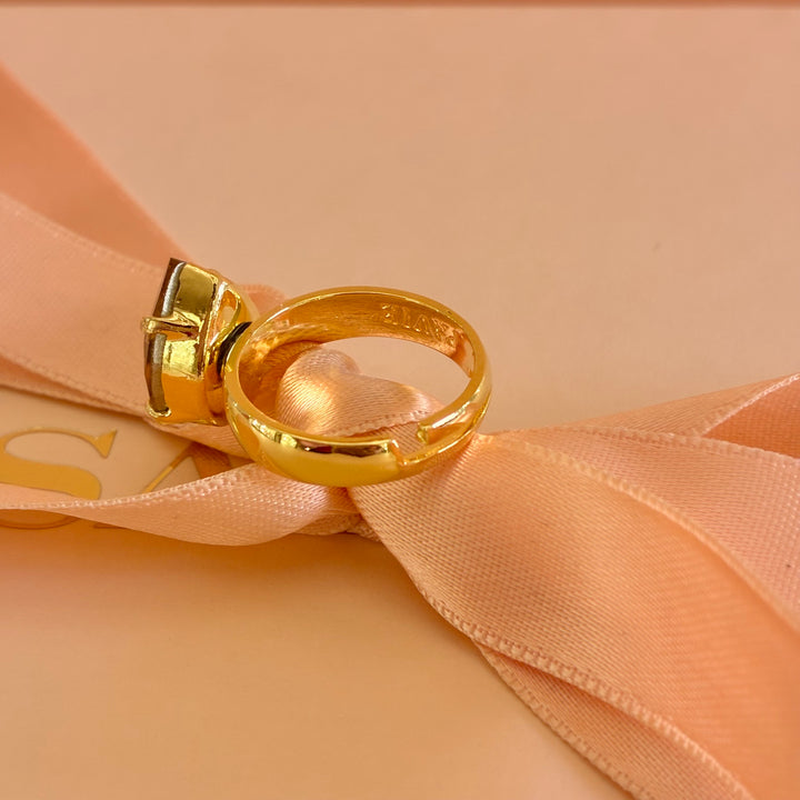 Bronze shades Swarovski crystals set