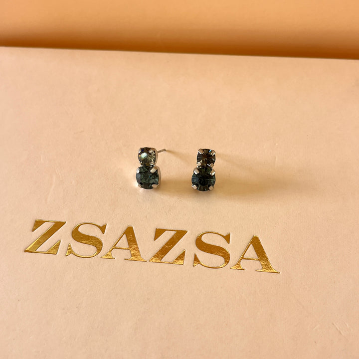 Grey Preciosa crystals set