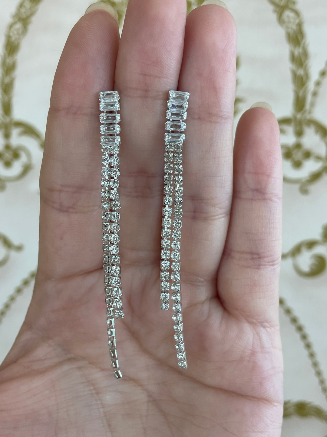 Baguette silver set