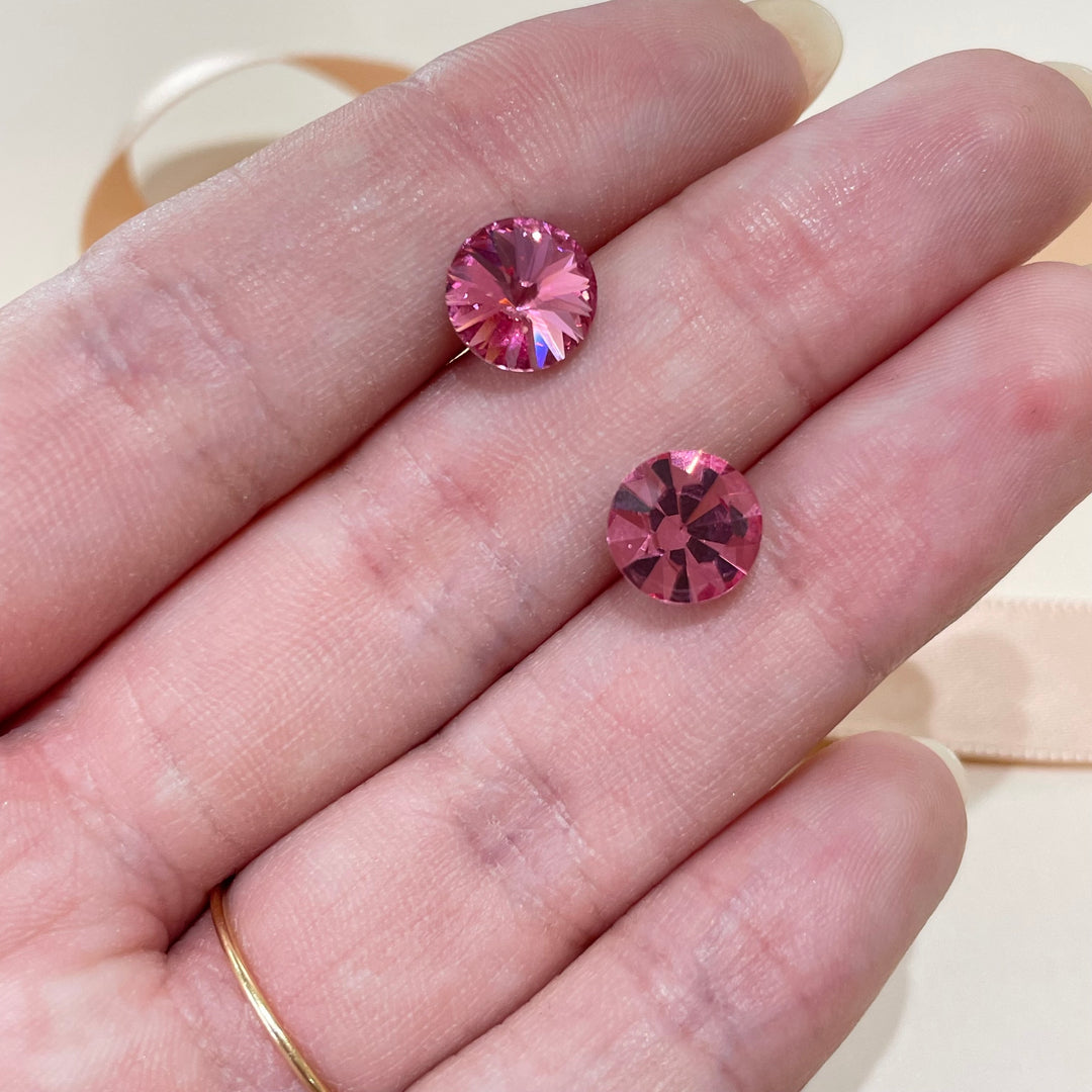 Pink studs
