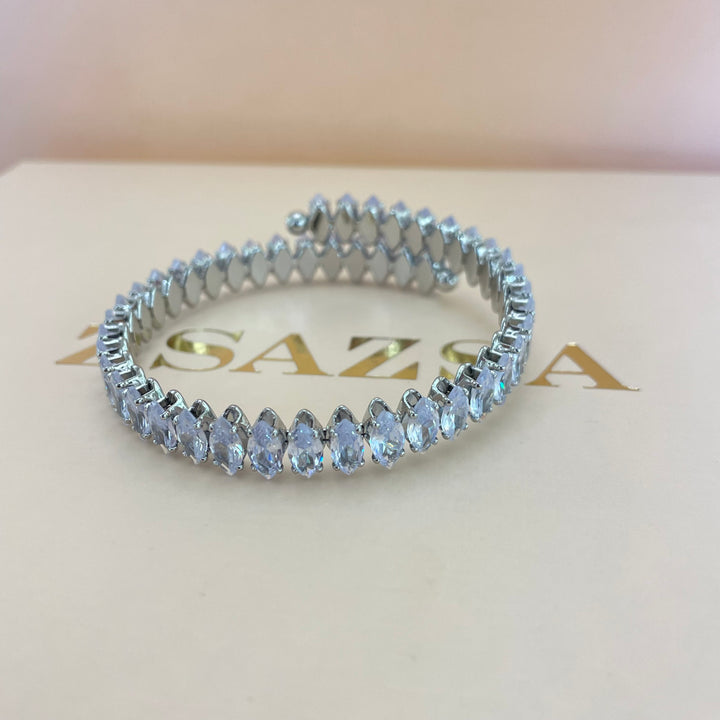 Marquise bangle