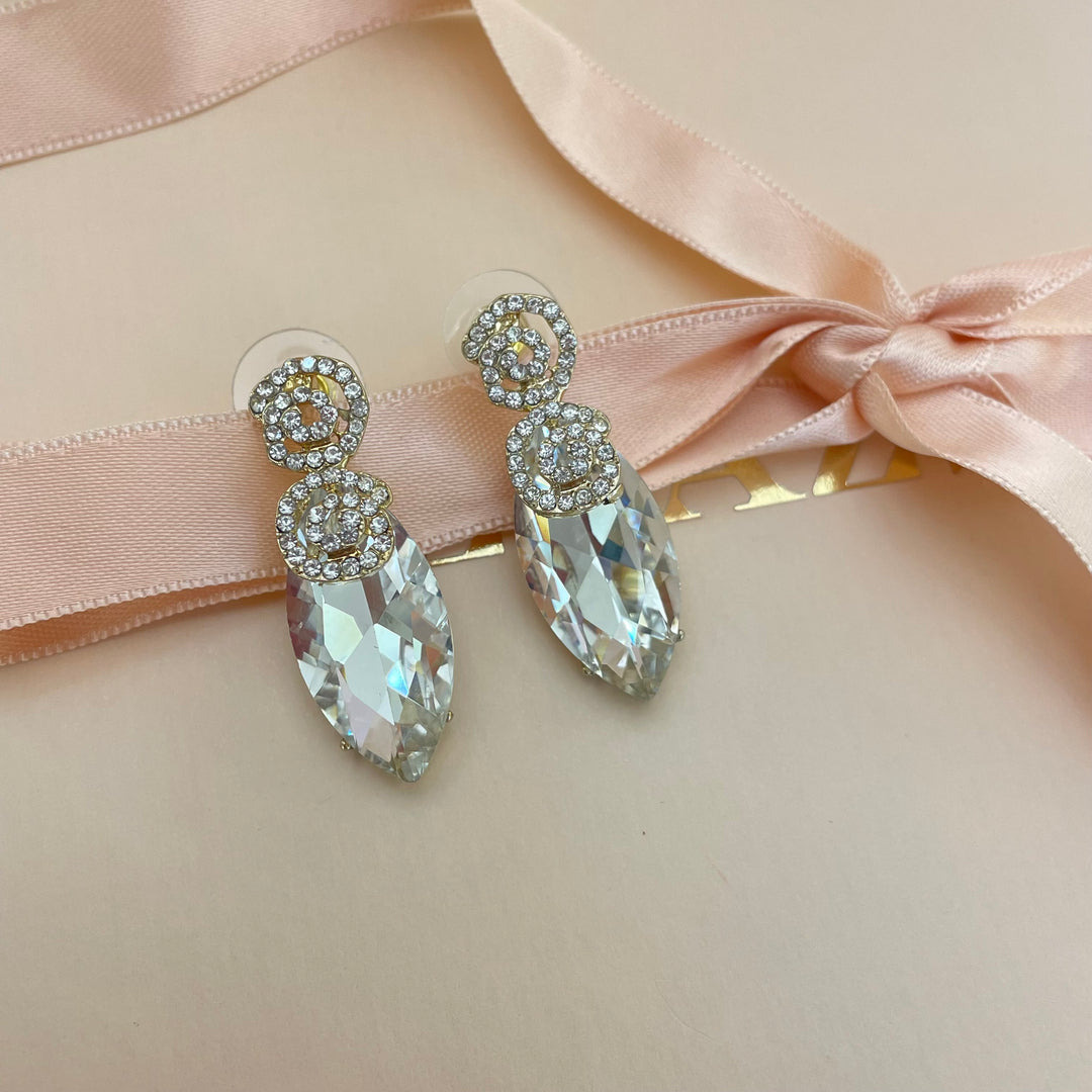 Marquise earrings